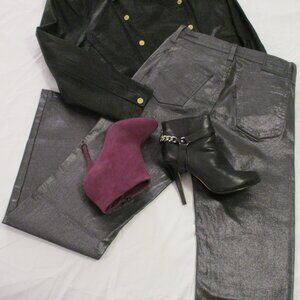 LEVIS 724 HIGH RISE STRAIGHT SHIMMER JEANS – SZ 28 X 32 – NWT